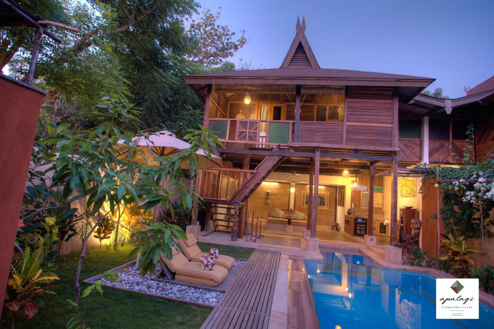 Apalagi Villas Гілі-Аїр Екстер'єр фото